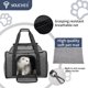 thumbnail image 5 of Transportín para mascotas Youchee 48 cm gris expandible aprobado para aerolíneas, 5 of 6