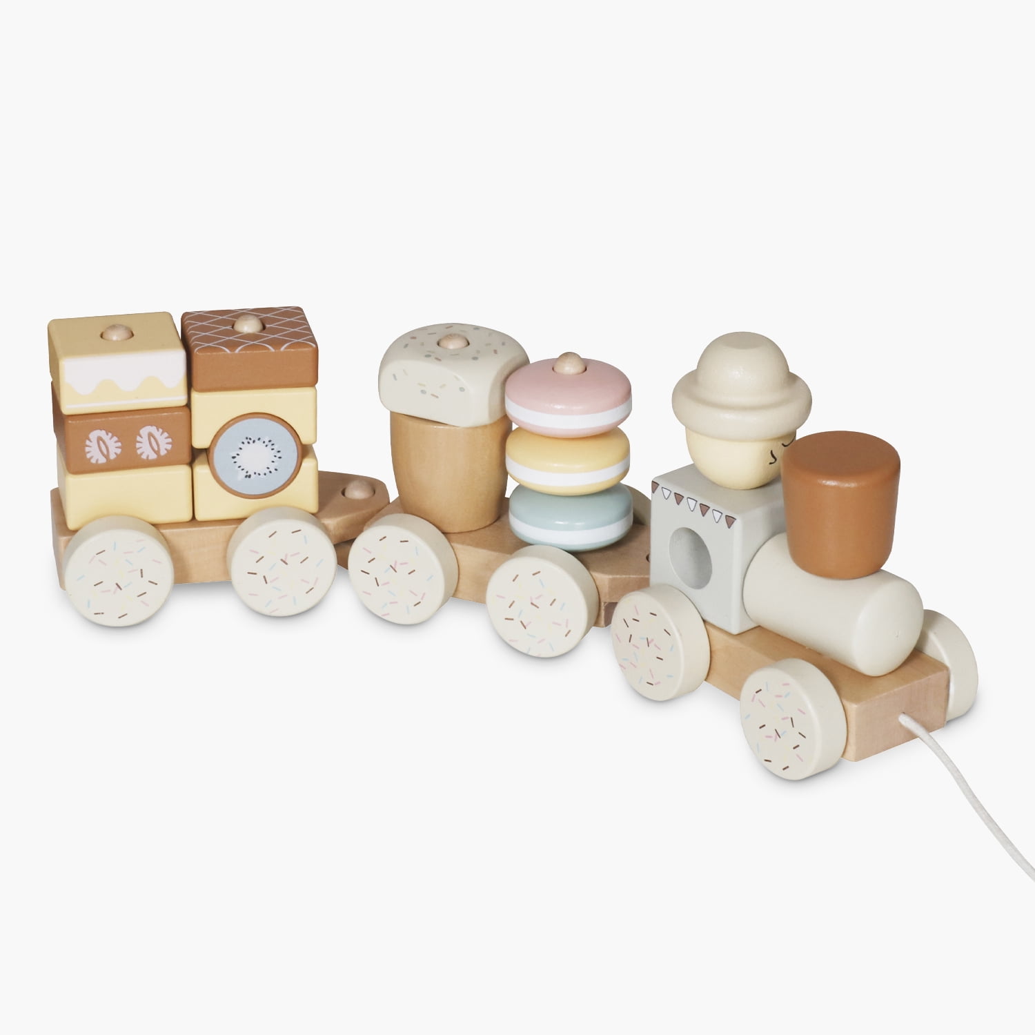 Form Design - Tren Infantil De Madera Multicolor