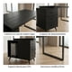 thumbnail image 5 of Homer Design Escritorio Moderno Con Cajoneras 120x60x75cm Para Oficina Color Negro, 5 of 8