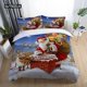 thumbnail image 1 of Bed Sheetsed Merry Christmas Bedding Set /Twin/ Size Christmas Decoration Home Bedclothes with Bedding Pillow 3-Piece, 1 of 3