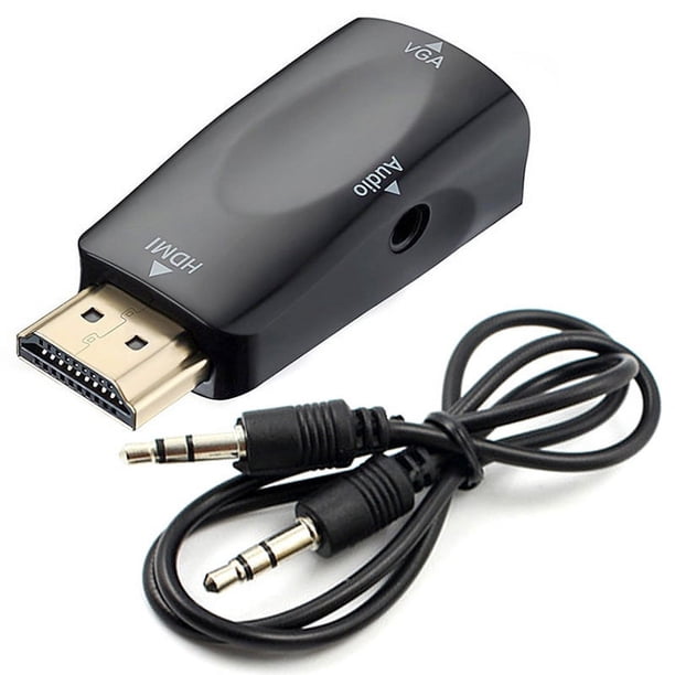 HDMI Male To VGA Female Adapter Notebook To Monitor 1080P HDMI To VGA Adapter