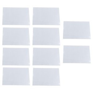 Bothyi - 10 Piezas De Papel Termorretráctil Para Hacer Joyas Imprimibles De 0,2 Mm Transparentes