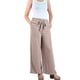 thumbnail image 4 of Pantalon Palazzo Mujer Tipo Lino Casual Semi Formal Tiro Alto 106, 4 of 6