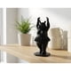 thumbnail image 2 of Escultura hipopótamo bailarín negro, 2 of 2