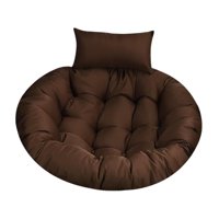 Ioensy - Cojín Para Silla Colgante, Cojín Redondo Para Asiento, Almohada Para Sala De Estar, Jardín, Patio, Café