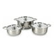 thumbnail image 1 of Juego Batería De Ollas Acero Cocina 6 Piezas 420-6ss, 1 of 2