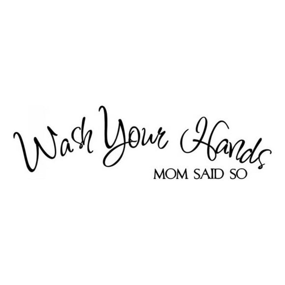 Decomural Wash Your Hands Bathroom WS-15989