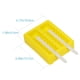 thumbnail image 5 of Molde de silicona para helado, creativo, para hacer tú mismo, con tapa, de silicona apta para alimentos, juego de 2 (amarillo y azul)., 5 of 8