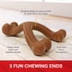 thumbnail image 4 of Juguete masticable Nylabone Power Chew con horquilla ergonómica para perros, 4 of 9