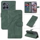 thumbnail image 3 of Funda tipo cartera con tapa para Motorola Edge 50 Neo con tarjetero, soporte y cubierta magnética Verde, 3 of 6