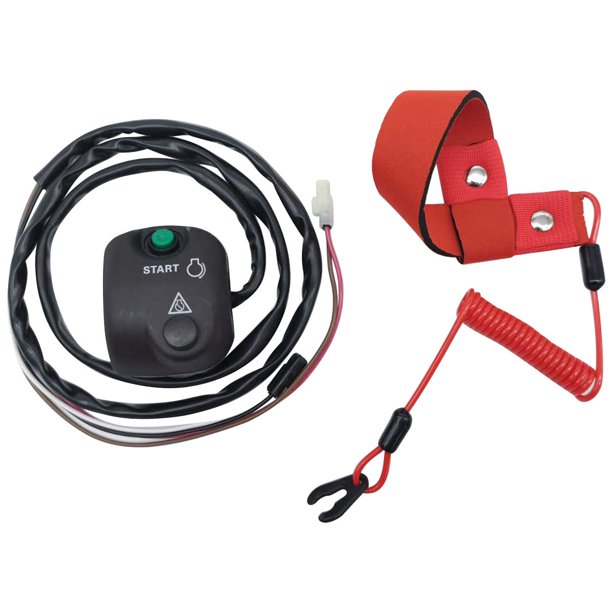 Interruptor de Corte de Emergencia M MATI para Jetski Yamaha con Cordón de Seguridad