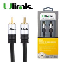 Ulink - Cable De Audio Coaxial De Alta Fidelidad Plug Rca A Plug Rca