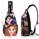 thumbnail image 2 of Super Heroínas Riñonera Bandolera con Estampado Integral para Hombres y Mujeres, Bolso Cruzado Gráfico de Tendencia, Mochila de Hombro Streetwear para Ciclismo y Deportes, Riñonera Versátil Casual, 2 of 6