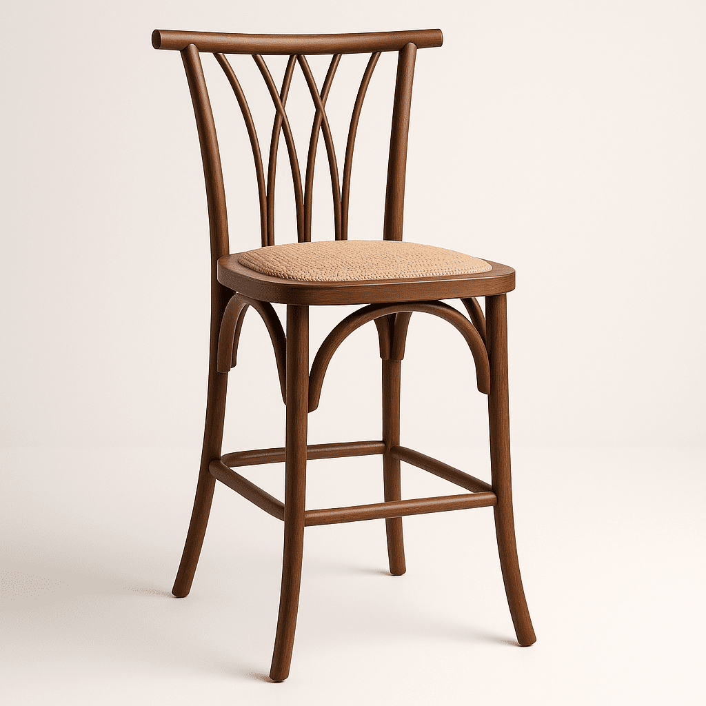 Oh! Mi Hogar ® - Taburete Crosswood 66cm De Madera