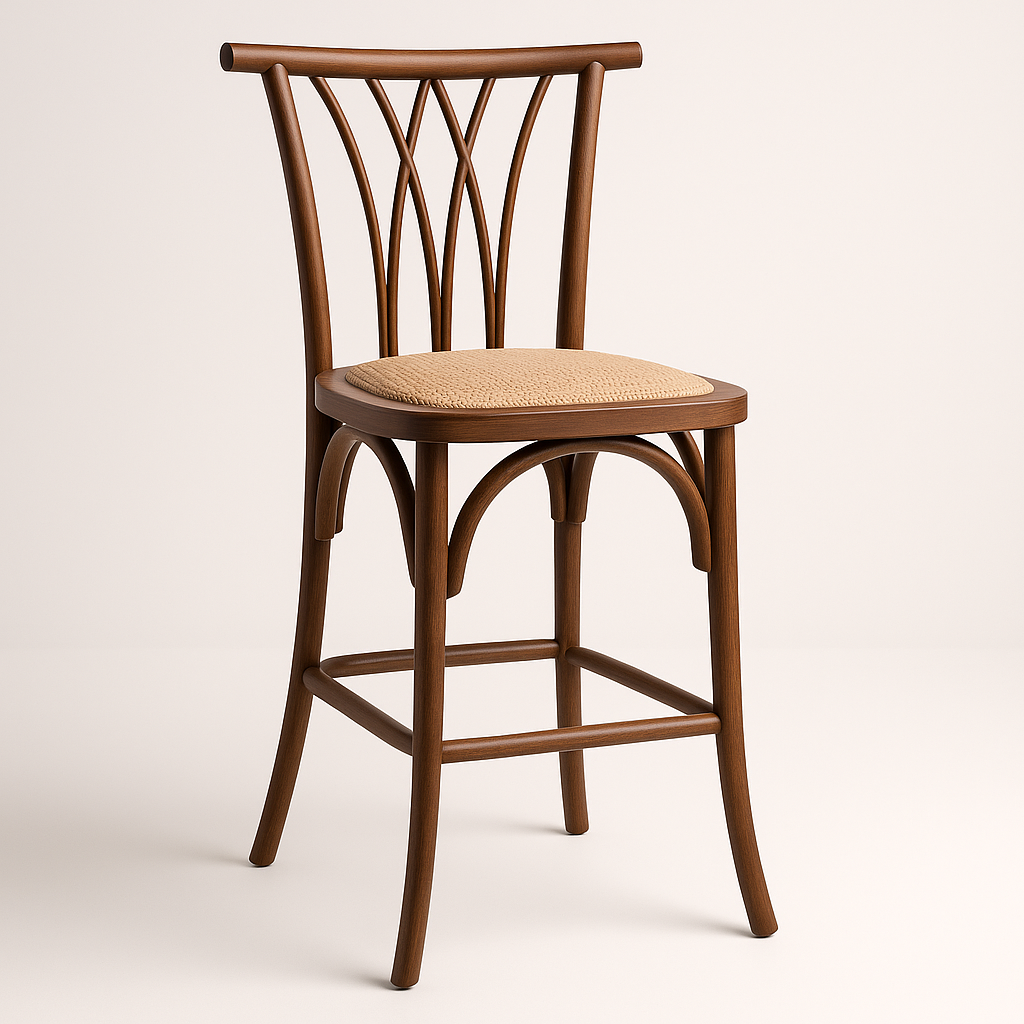 Oh! Mi Hogar ® - Taburete Crosswood 66Cm De Madera