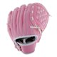 thumbnail image 4 of Guante De Softbol Para Zurdos Cuero Resistente Al Desgaste Béisbol Juvenil Rosa, 4 of 5