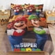thumbnail image 1 of Super Mario 3-Piece Comforter Set for Bedroom Super Mario Bedding Set for Kids Adults Soft Microfiber Duvet Cover Set with Zipper Closure, 1 of 5