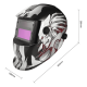 thumbnail image 3 of Máscara soldar fotosensible Redbo Robot Rb-ly-e64 blanca, 3 of 3