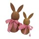 thumbnail image 2 of 2 Adornos De Conejo De Pascua Tejidos, Decoración De Conejo Para Armario De Granja, Estantería, Color Rosa, 2 of 5