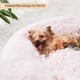 thumbnail image 4 of Cama para perros WNPETHOME Calming Donut de piel sintética, autocalentable, 4 of 6