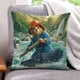 thumbnail image 1 of Paddington en Perú Fundas de almohada de terciopelo con tema, regalos de funda de almohada, decoración para el hogar, cojín de lanzar, regalo de cumpleaños para fans y parejas. 45cm x 45cm., 1 of 6
