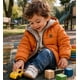 thumbnail image 2 of Chaqueton soft, reversible perrito en skate. beige 4 Años, 2 of 5