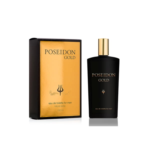 Poseidón Gold Eau De Toilette Para Hombre Fragancia Sofisticada Y Armoniosa Para El Hombre Moderno Frasco Spray De 150 Ml Hecho En España