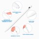 thumbnail image 3 of Lapiz Pencil Para iPad Apple Modelo Stylus Pen Blanco, 3 of 10