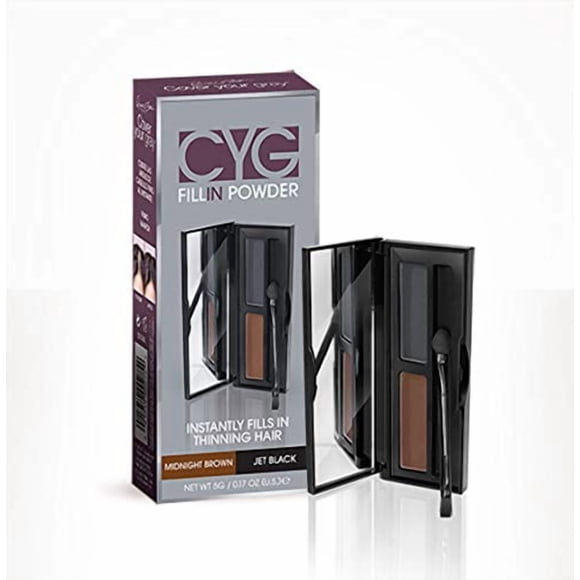 Relleno en polvo para cubrir tu Gray Pro Midnight Brown/Jet Black