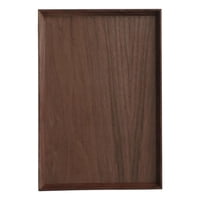 Bothyi - Bandeja De Servicio Rústica Con Estructura De Espiga Y Espiga Para Comida, Té, Pan, 44X32X2,5 Cm