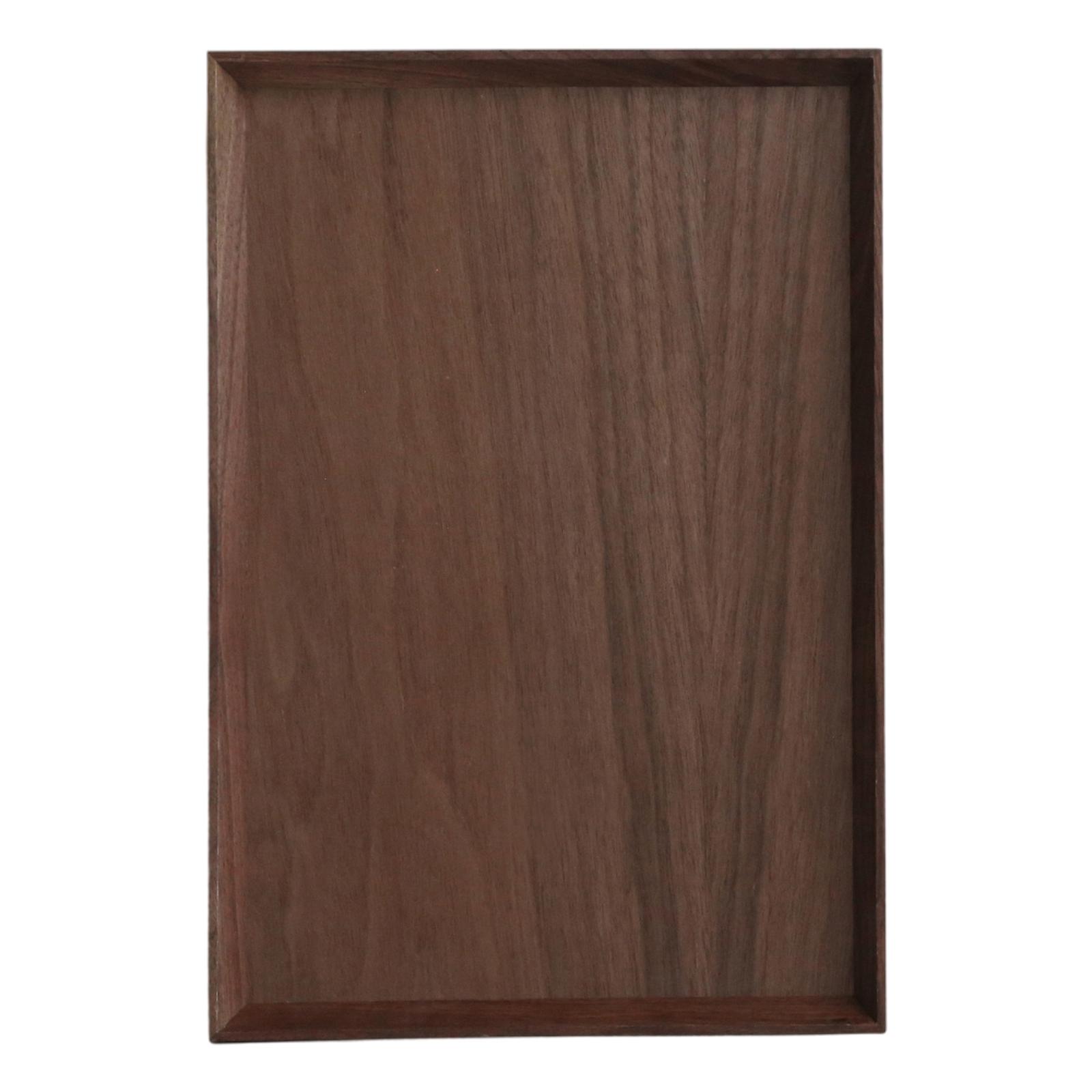 Bothyi - Bandeja De Servicio Rústica Con Estructura De Espiga Y Espiga Para Comida, Té, Pan, 44X32X2,5 Cm