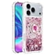 thumbnail image 3 of FOXDOCK Funda Glitter Líquida para iPhone 17 Pro Max con Anillo Brillante, TPU Antichoques y Esquinas Reforzadas, Soporte, 3 of 6