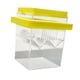 thumbnail image 2 of Caja de crianza flotante Caja reproductora de peces Nurserería Separación Hatchery Caja de aislamiento de pescado para pescados para bebés Camarones, Amarillo, 2 of 5
