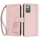 thumbnail image 3 of Funda Cartera Trébol para Samsung Galaxy Note 20 con Ranuras Tarjetas y Carga Inalámbrica Rosa, 3 of 6