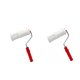 thumbnail image 1 of Cepillo De Rodillo De Pintura De Flor Empaistic De Decoración De Pared 2pcs Con Mango Style01, 1 of 2