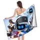 thumbnail image 4 of Astro Bot Toalla de playa de secado rápido con diseño temático, regalo para mujeres y niñas, ideal para cumpleaños, fans, amantes de la música, uso en la playa o al aire libre, 78 × 150 cm, 4 of 6