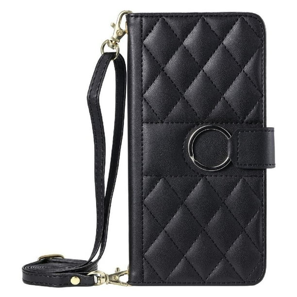 Funda tipo billetera FOXDOCK para Samsung Galaxy A36 5G – Tapa abatible con correa para mujer