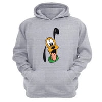 Genérico - Polerón Canguro Perrito Cafe Gris Claro Talla S Unisex