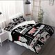 thumbnail image 1 of 3pcs Alice in Borderland'S Creative Poster Duvet Cover Set - Duvet Set (With 1 Duvet Cover + 1/2 Pillowcase No Pillow Core) for Bedroom Dormitory Use, 1 of 1