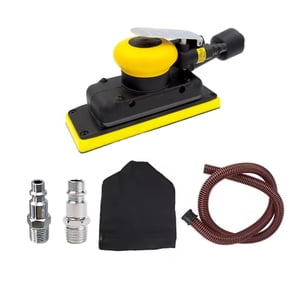 Ioensy - Lijadora Neumática Rectangular, Lijadora Orbital Ergonómica Multifuncional