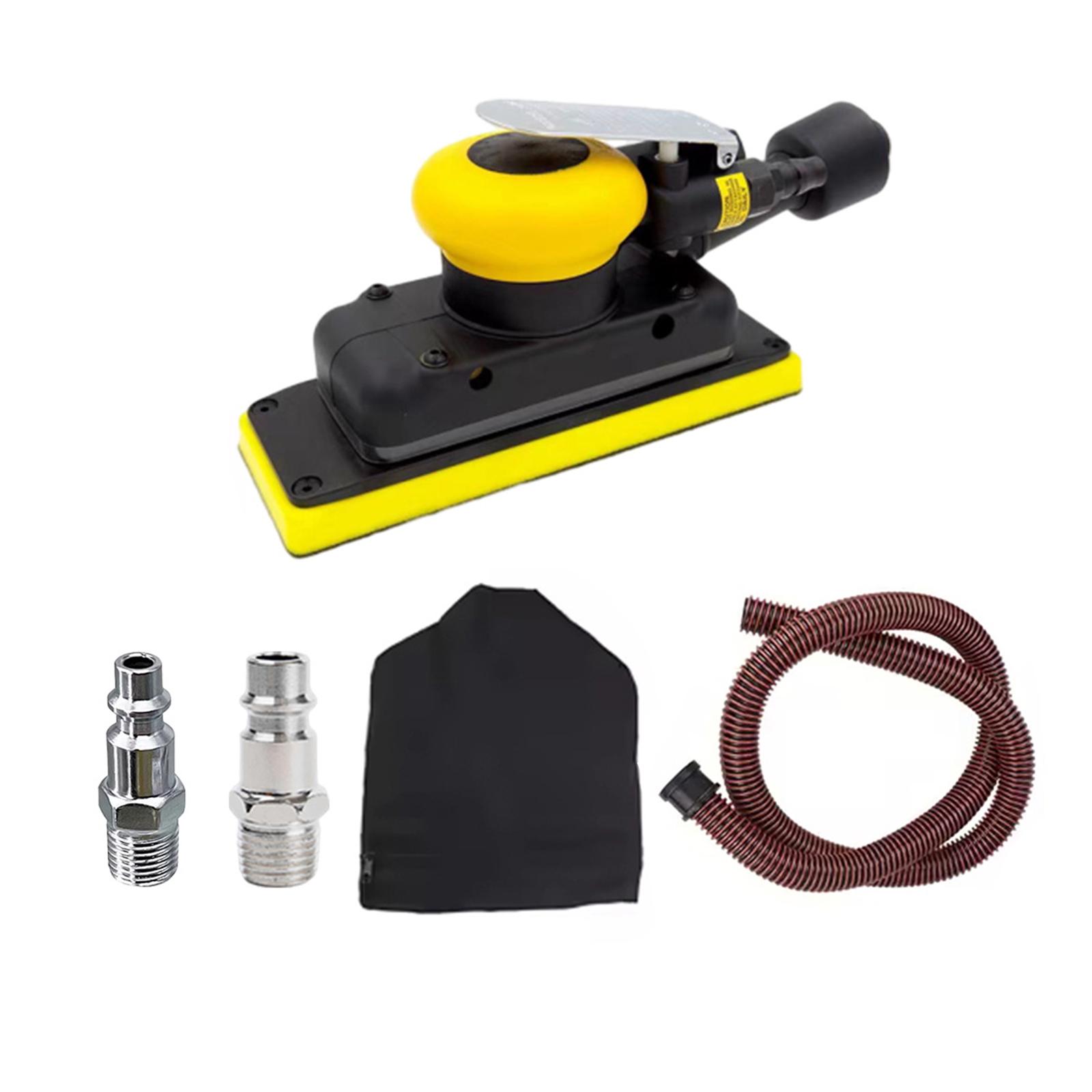 Ioensy - Lijadora Neumática Rectangular, Lijadora Orbital Ergonómica Multifuncional