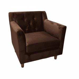 Sc Decohome - Poltrona Rubi Chocolate