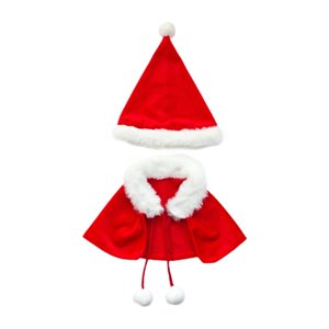 Bothyi - 2 Piezas De Capa Y Sombrero Navideños Para Muñecas De Moda, Accesorios Hechos A Mano Para Muñecas De 8 Pulgadas