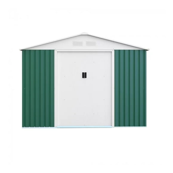 Bodega de jardín Archer D 7m2 verde 277x255x202cm
