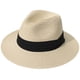 thumbnail image 1 of Sombrero Lanzom para mujer, ala ancha, paja, Fedora, UPF50+, color caqui, 1 of 6
