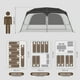 thumbnail image 5 of Carpa Camping Automática Instant 10 personas Impermeable, 5 of 19
