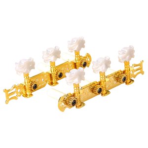 Magideal - 2X Clavijas De Afinación De Cuerdas De Guitarra, Llaves De Afinación, Accesorios De Guitarra, Botones De Cuerdas De Guitarra, Clavijas De Máquina Para Oro