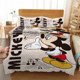 thumbnail image 1 of Mouse Red Tail Duvet Quilt Covers Pillow Case Bedding Sets3-Piece Bedding Set (1 Duvet Cover + 2 Pillow Shams), 1 of 3
