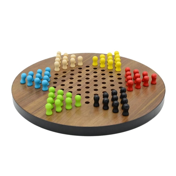 Damas Chinas Naturales Con Canicas Juego De Damas Chinas Para Niños Niños