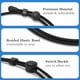 thumbnail image 3 of Banda ajustable de 100 cm para top corto Lanjiesh – pack de 2, 3 of 7